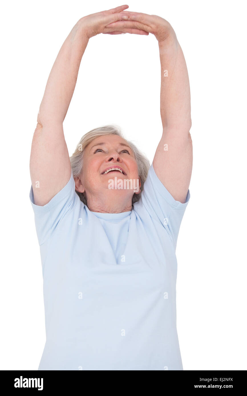 Senior woman cut out standing hi-res stock photography and images - Alamy