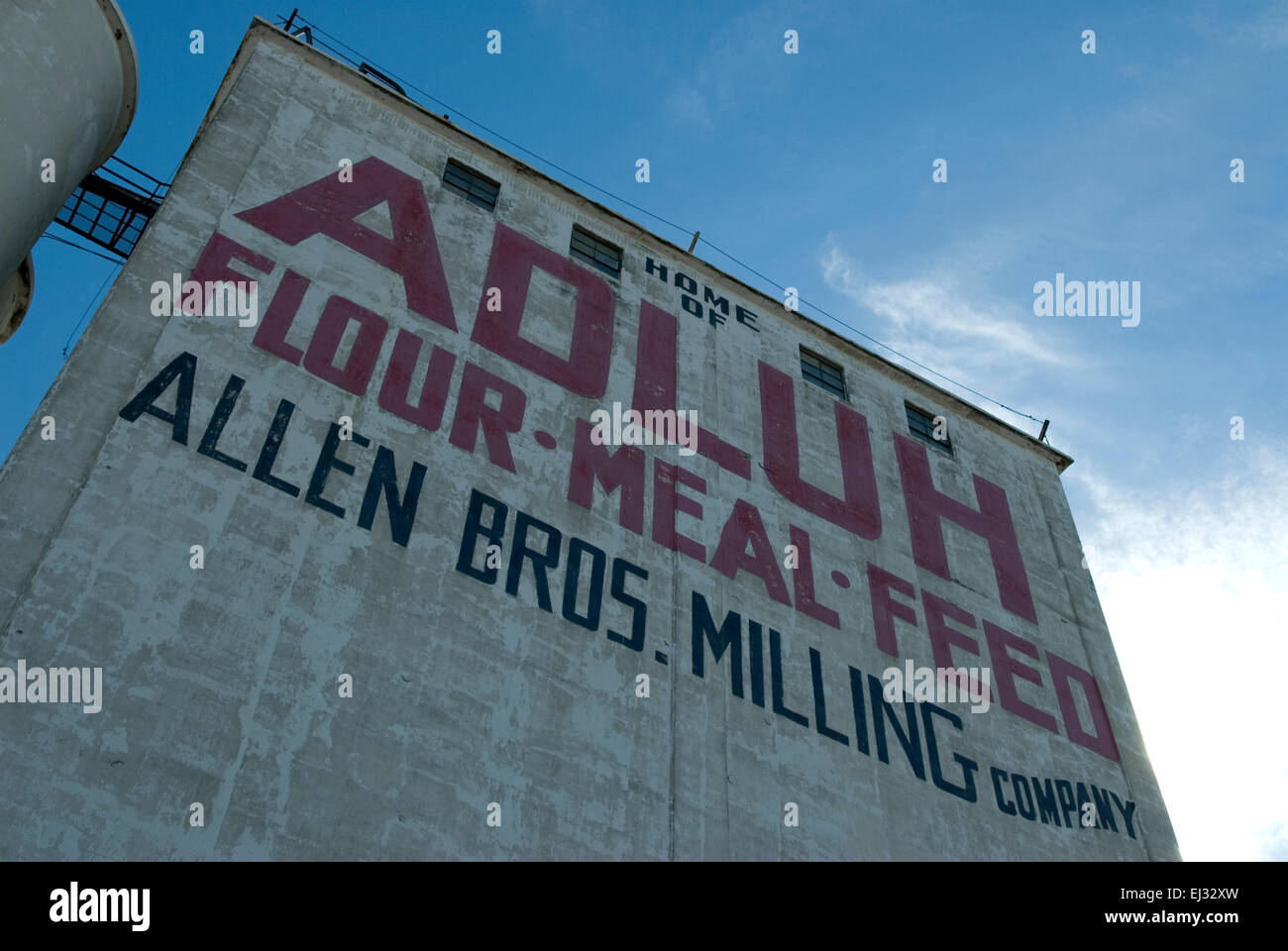 Adluh Flour Mills Columbia South Carolina USA Stock Photo Alamy