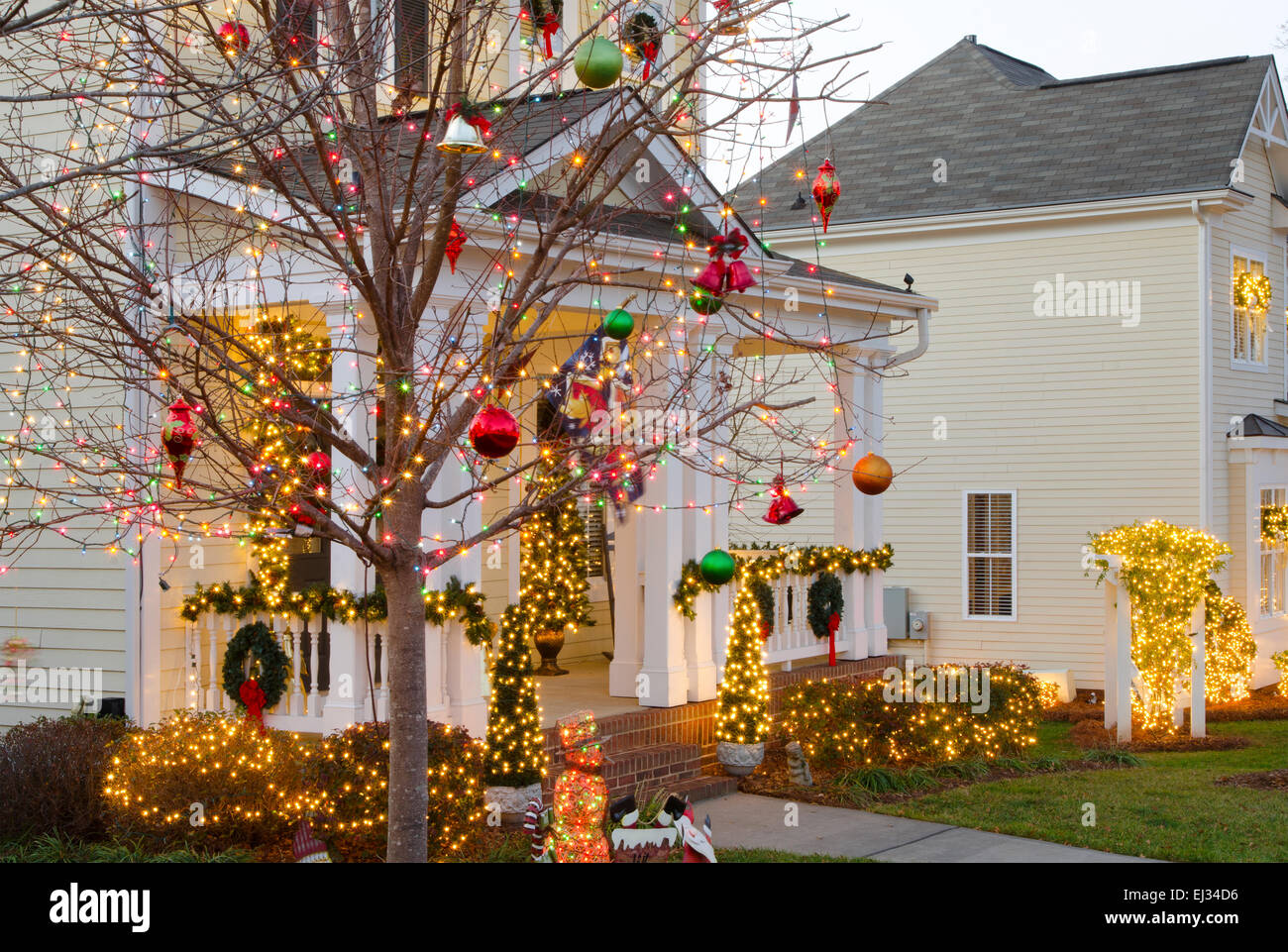 McAdenville, North Carolina, USA December 1, 2014 The quiet little