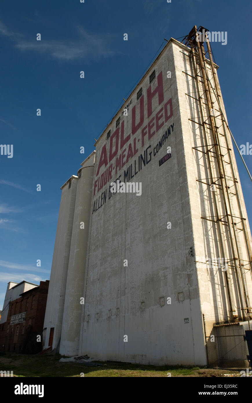 Adluh Flour Mills Columbia South Carolina USA Stock Photo Alamy