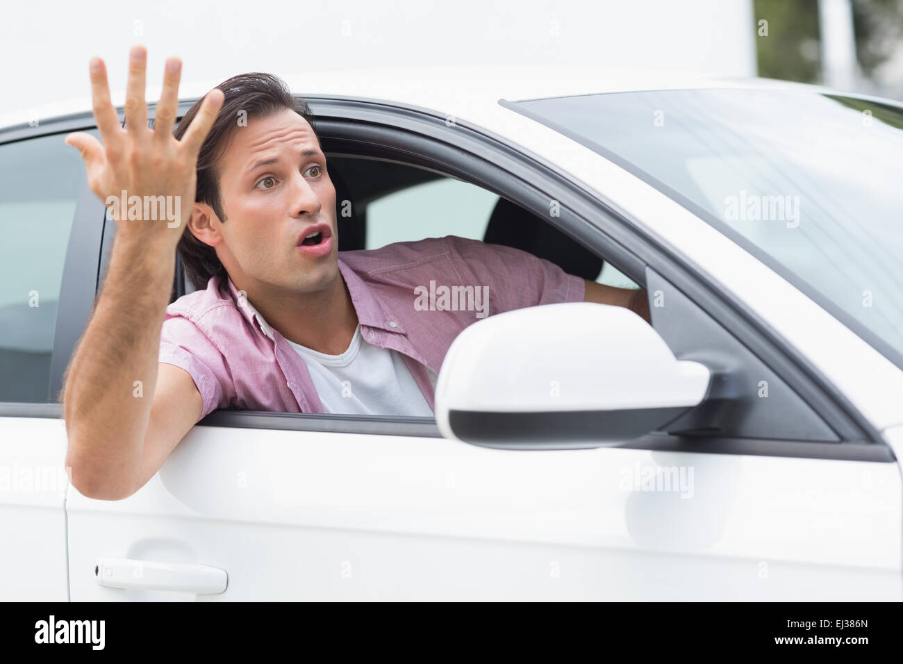 Road rage man hi-res stock photography and images - Alamy