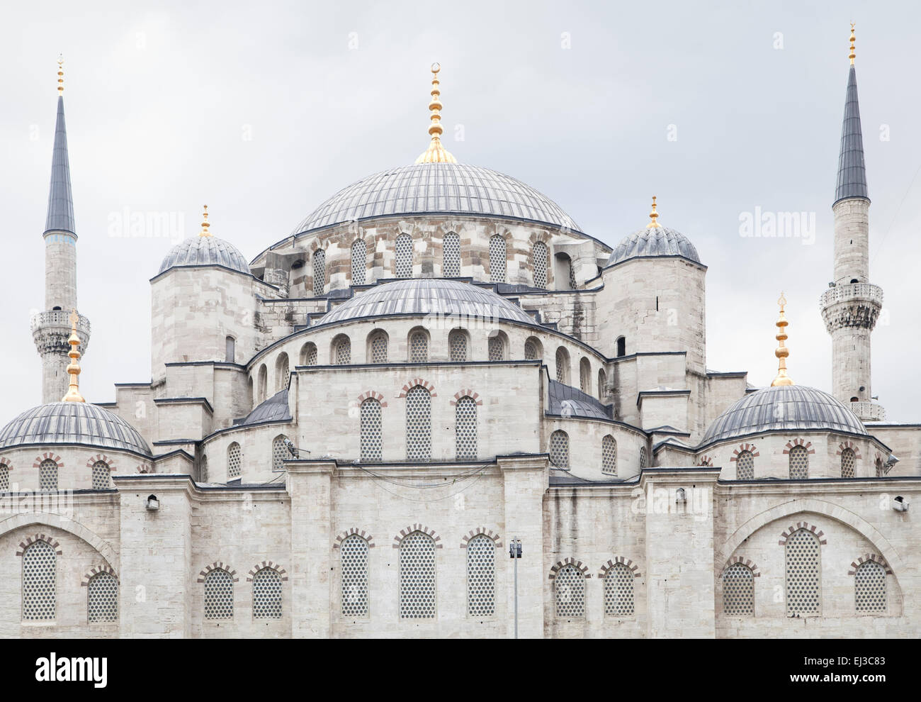 Sultanahmet (Blue mosque) in Istanbul, Turkey Stock Photo