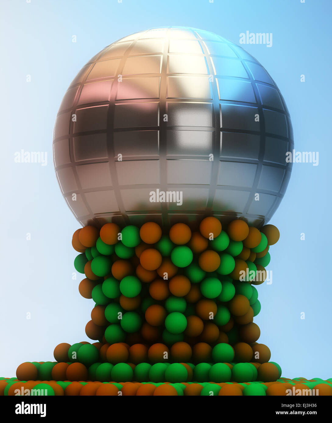Abstract leadership and teamwork concept Stock Photo - Alamy