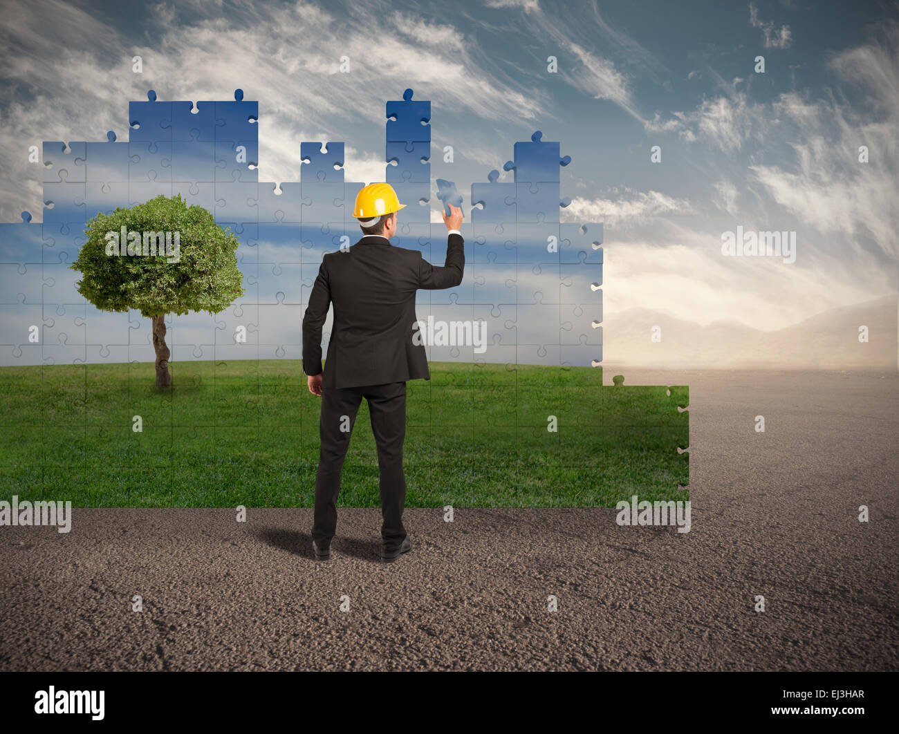 Build a new world Stock Photo Alamy