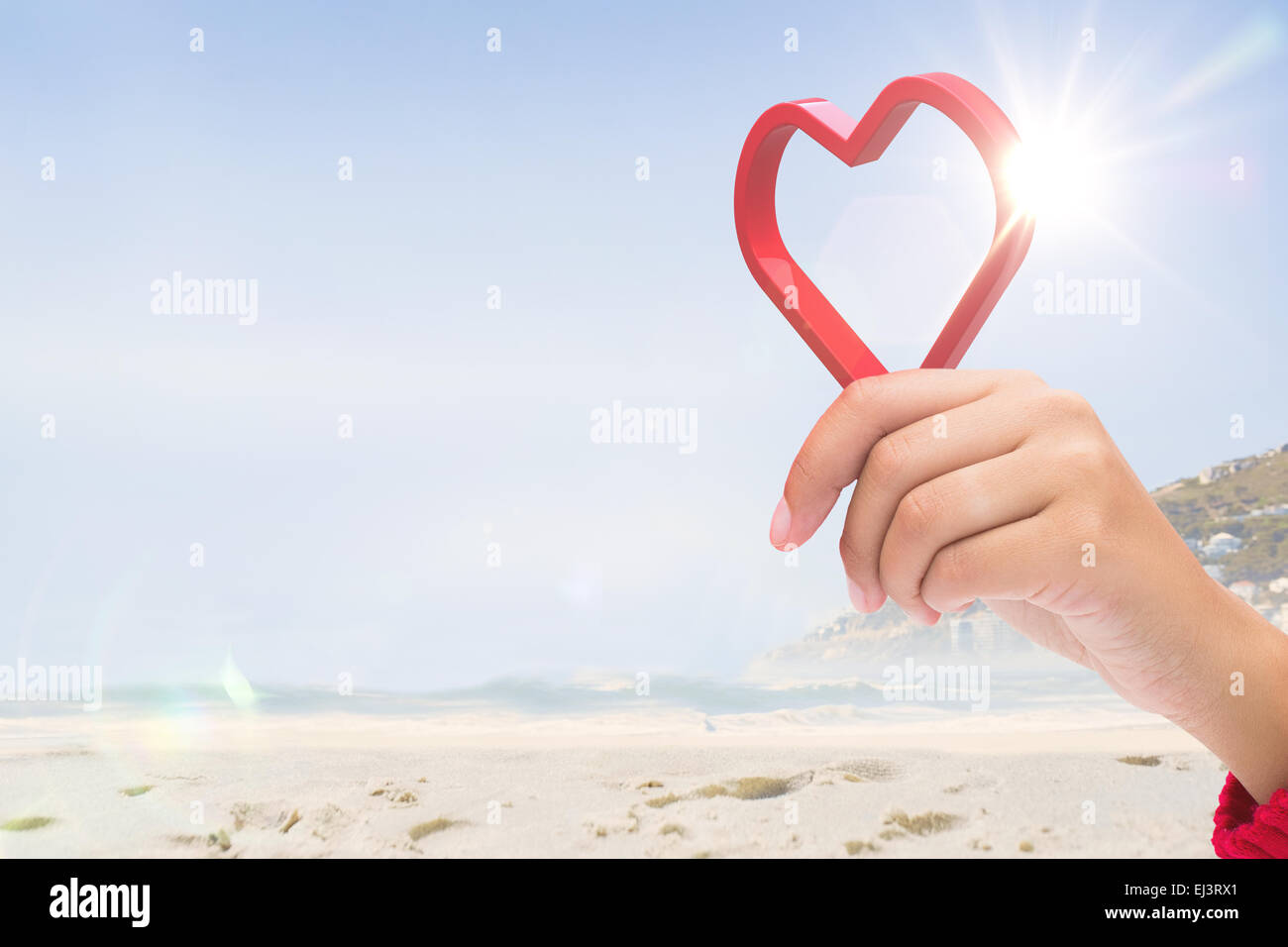Red love heart hi-res stock photography and images - Alamy