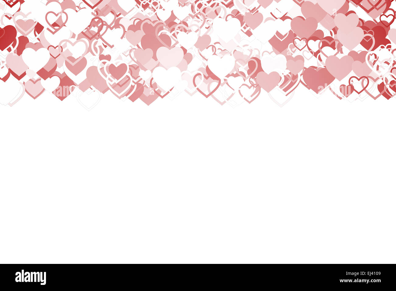 Valentines heart design Stock Photo