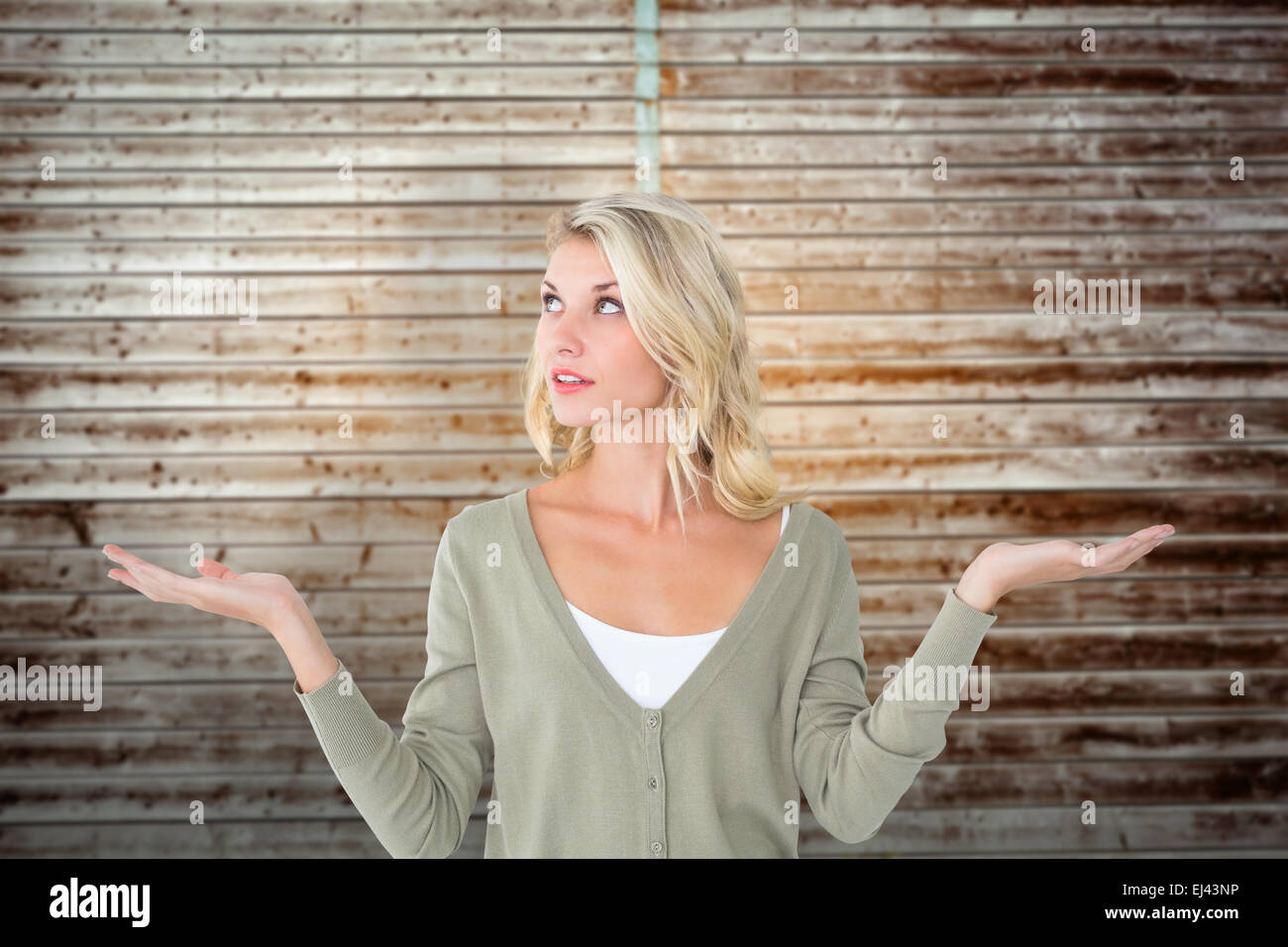 Pretty blonde woman cool hi-res stock photography and images - Alamy