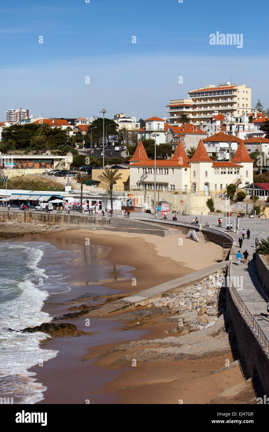 Portugal estoril beach hi-res stock photography and images - Alamy