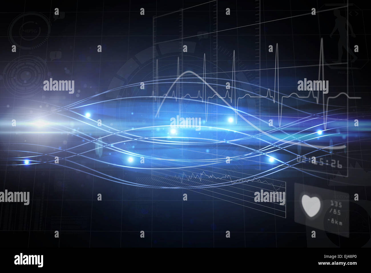 Heart rate curve hires stock photography and images Alamy