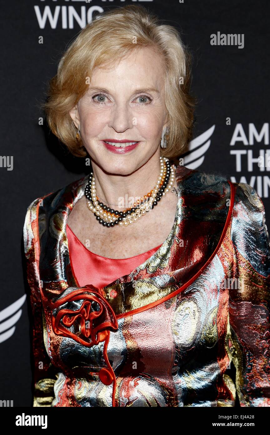 The 2014 American Theatre Wing Annual Gala held at the Plaza Hotel - Arrivals Featuring: Pia Lindstrom Where: New York City, New York, United States When: 15 Sep 2014 Stock Photo