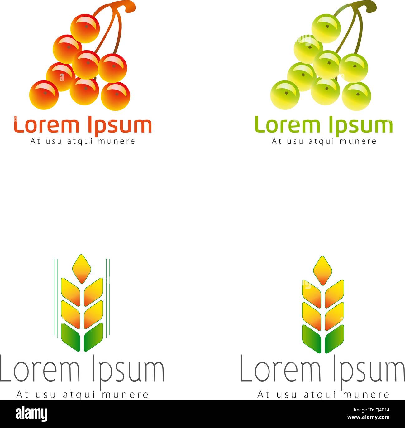 For agriculture and wine production Stock Vector