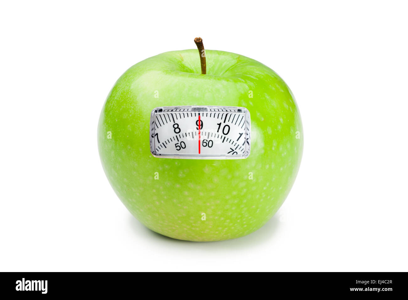 Apple weighing hi-res stock photography and images - Alamy