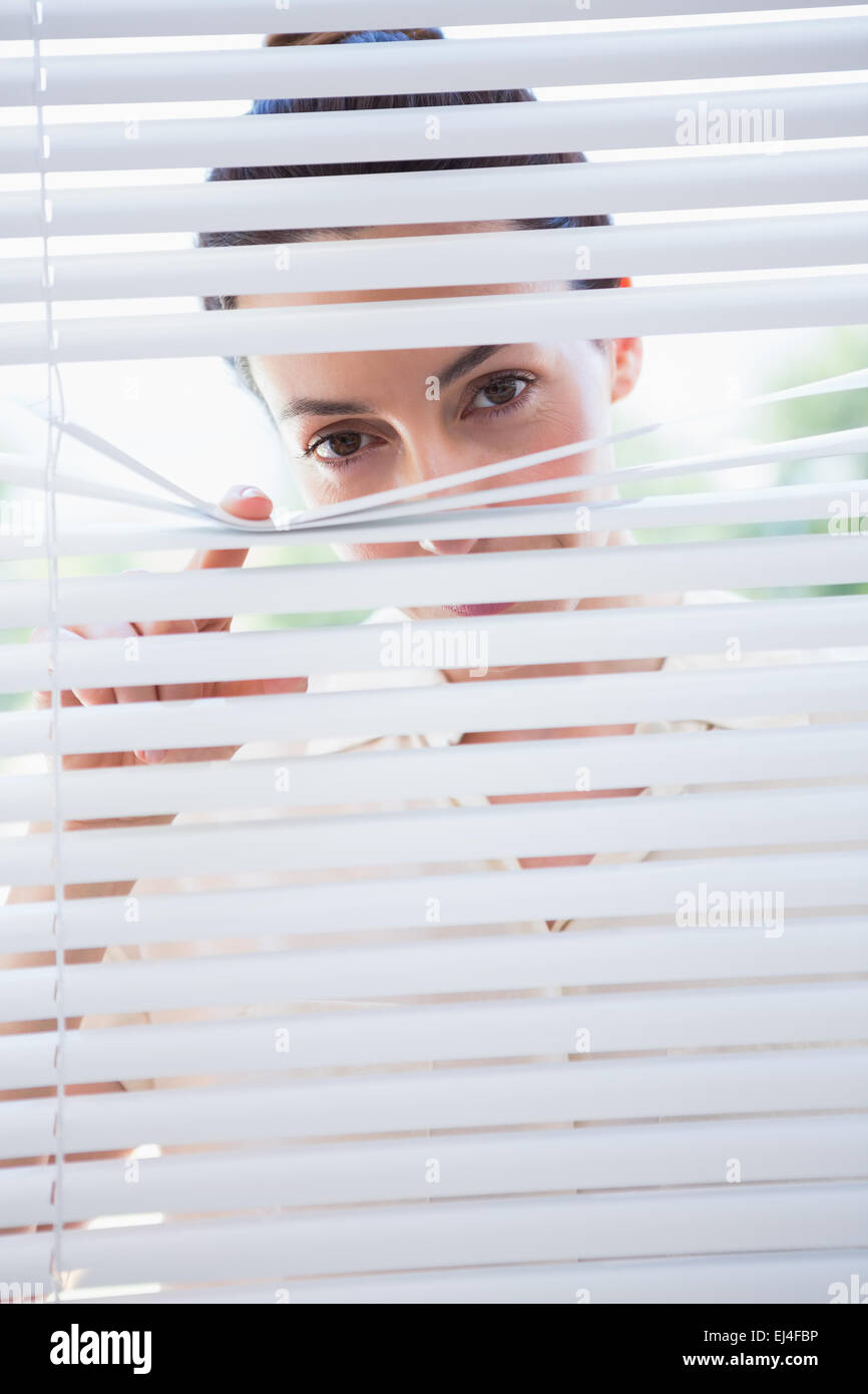 Peeking Through Blinds