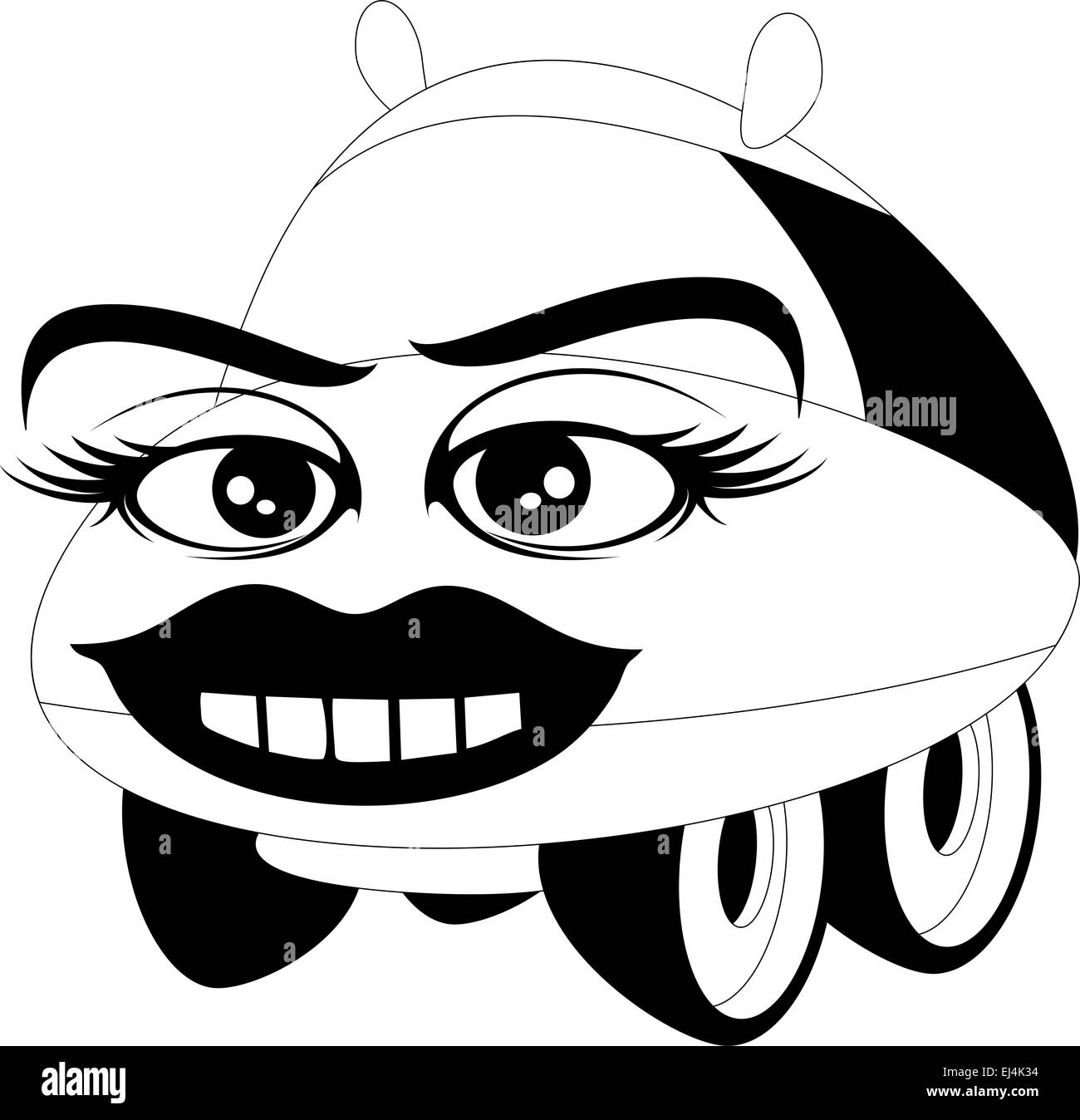 Cartoon car Black and White Stock Photos & Images - Alamy Cartoon car Black and White Stock Photos & Images - Alamy