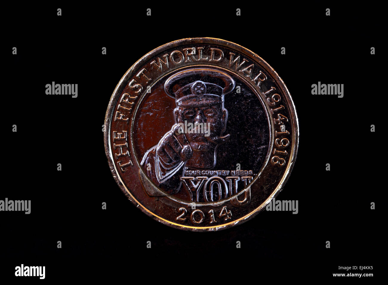 Lord Kitchener BRITAIN AT WAR 1914 NEWSPAPER Collectors Token/Medal