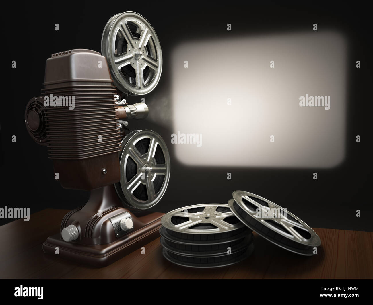 Cinema projector reels hi-res stock photography and images - Alamy