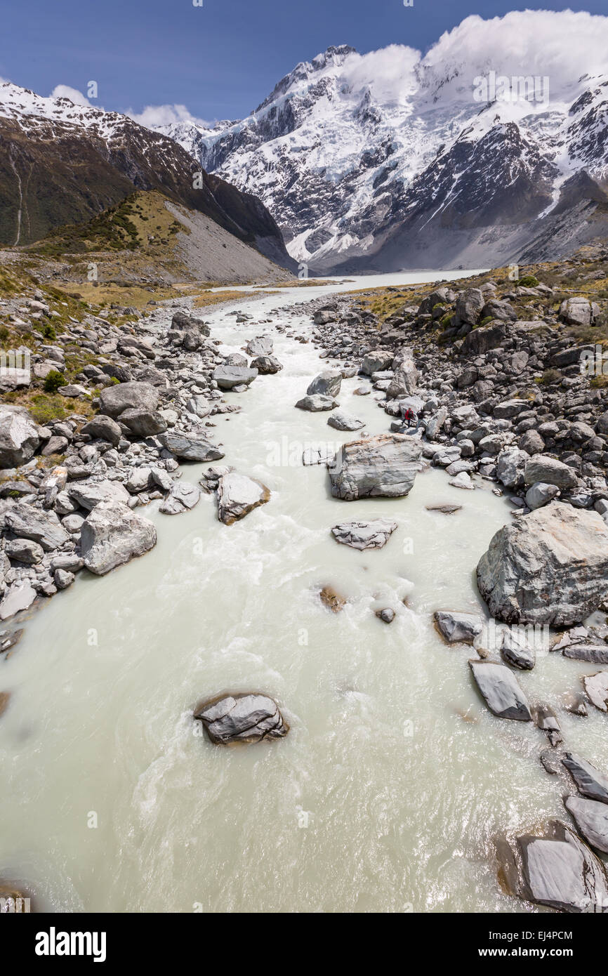 Aoraki Mount Cook National Park Stock Photo Alamy