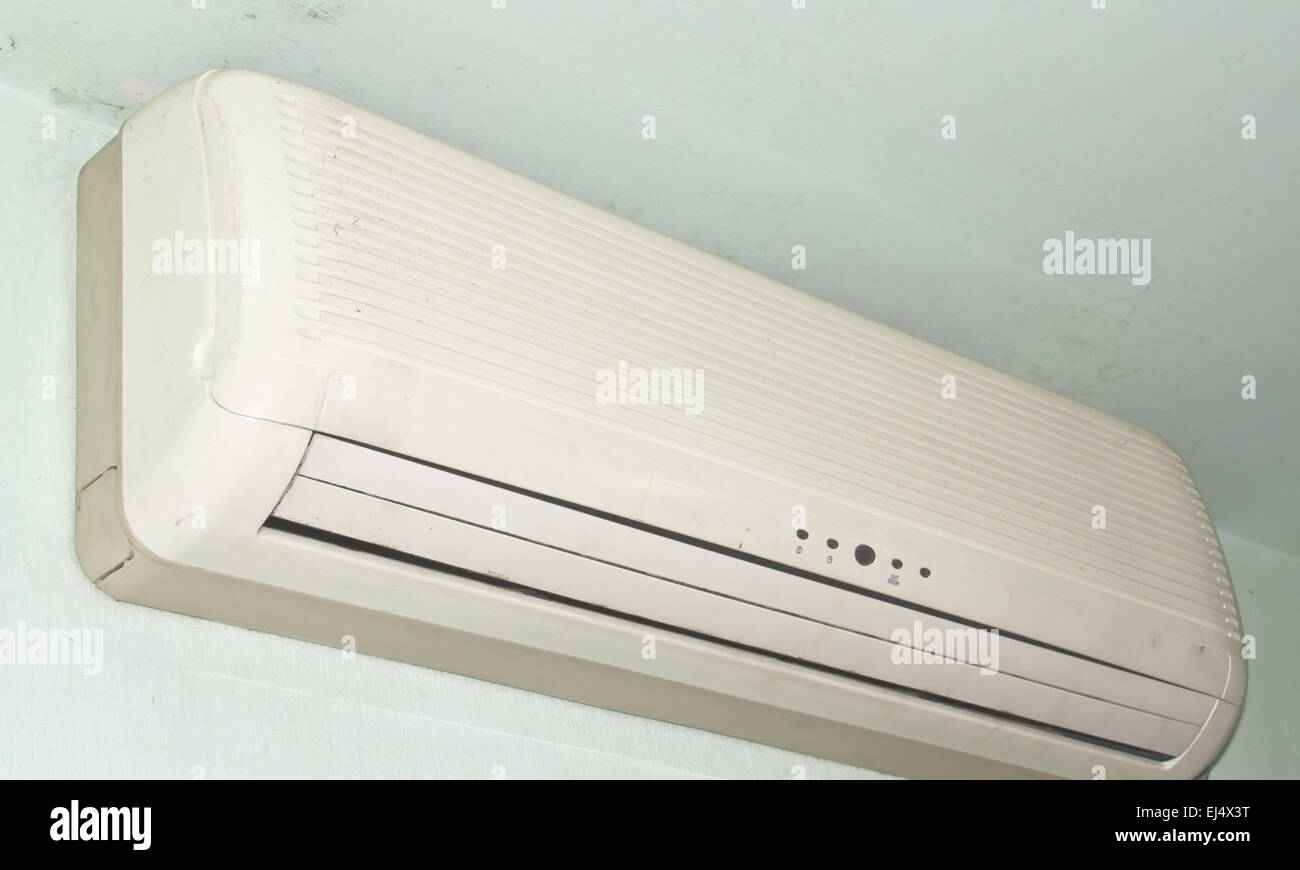 Air conditioning. In the bedroom for the home generally Stock Photo Alamy