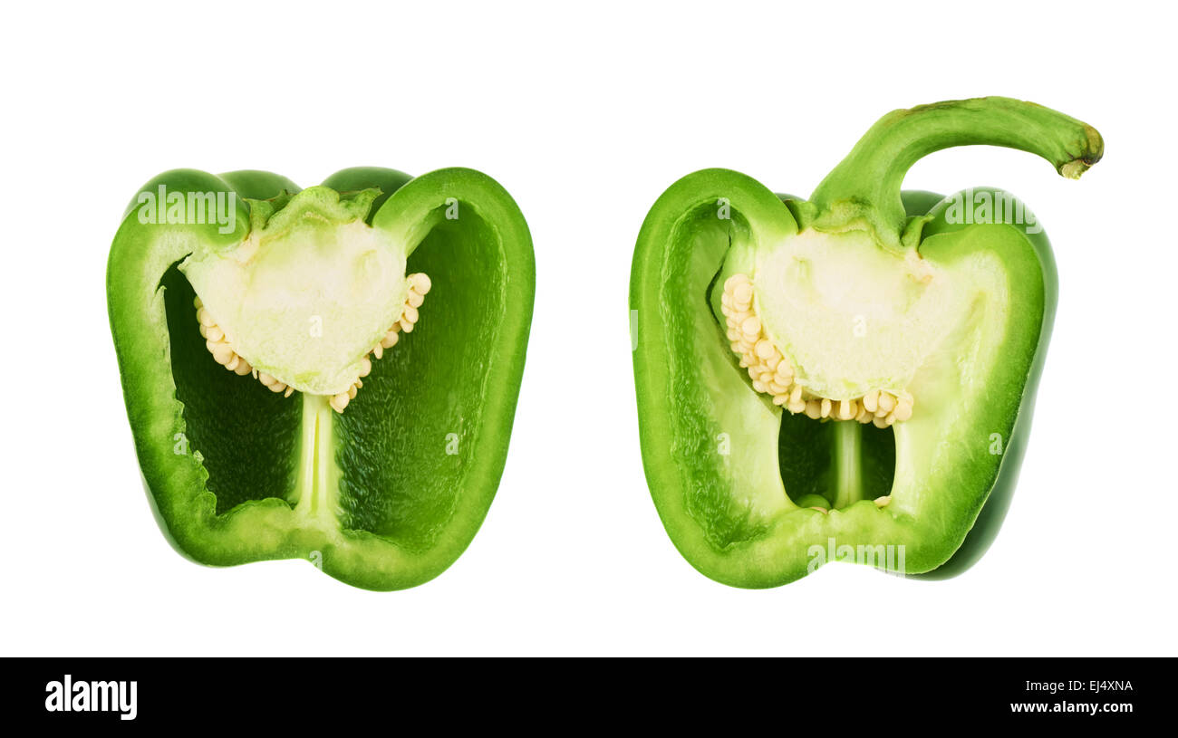 Sweet bell pepper isolated Stock Photo - Alamy