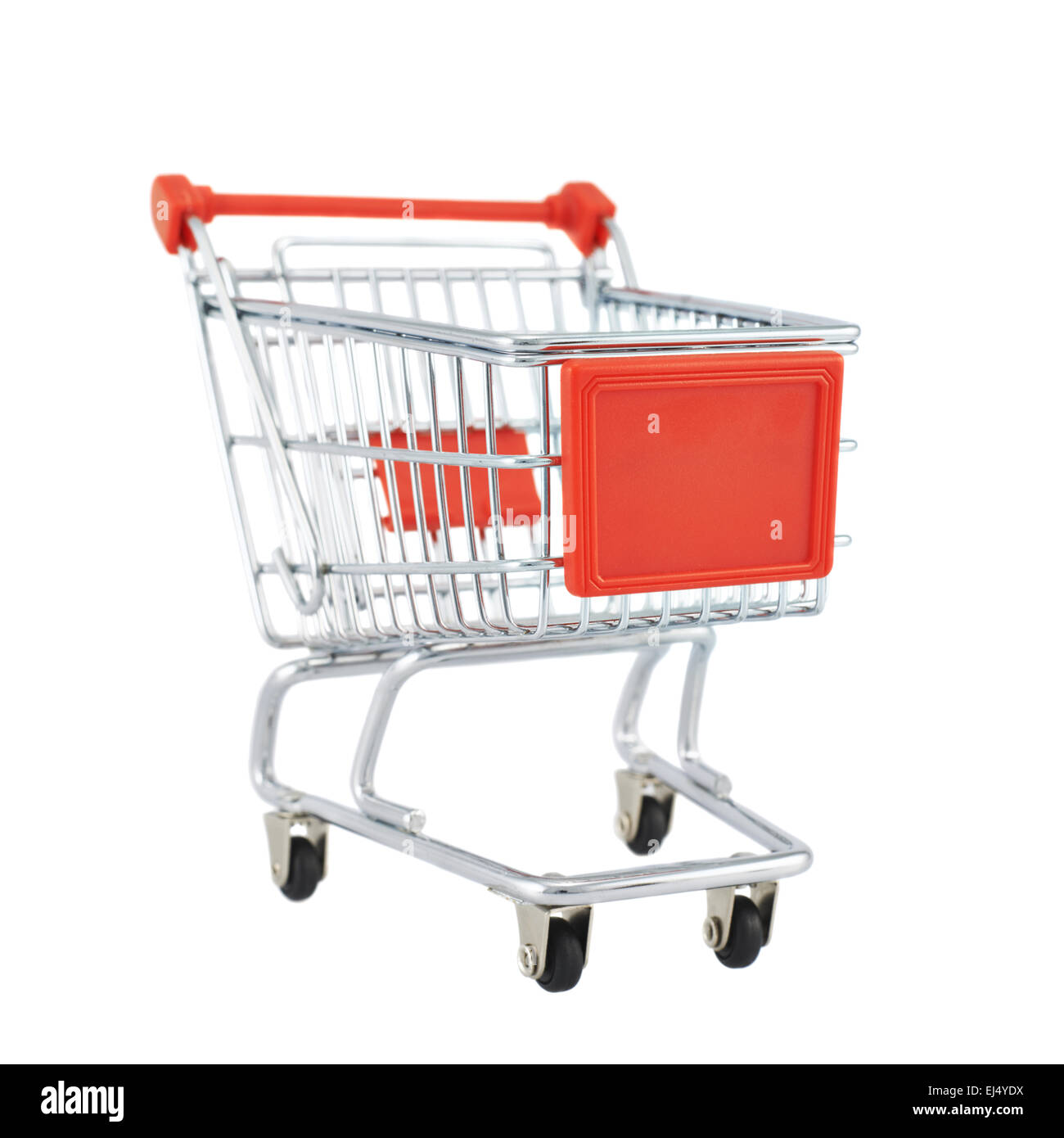 Small shopping cart isolated Stock Photo Alamy