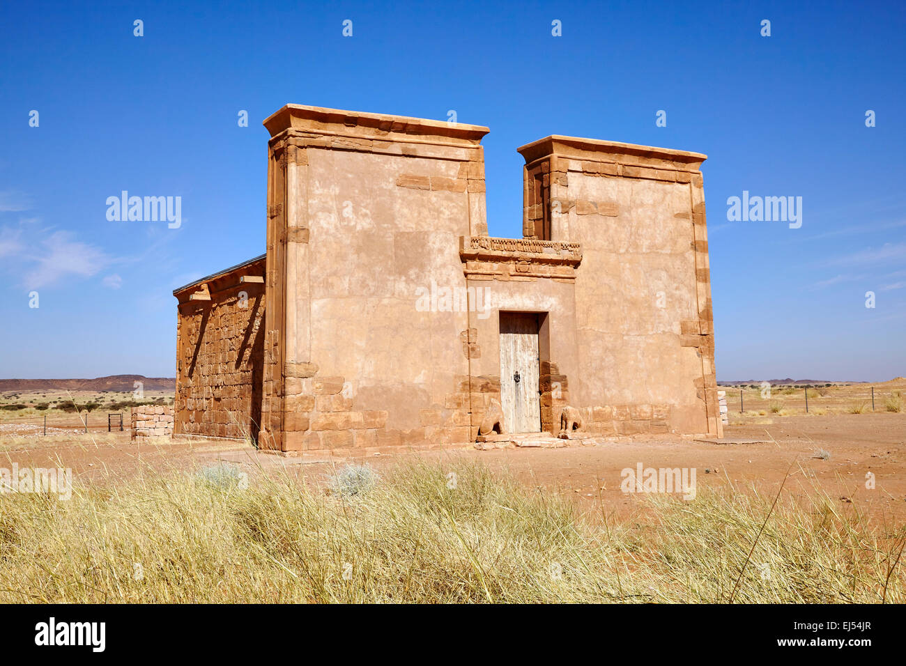 Apedemak (Lion) Temple, Musawwarat es-Sufra, North Sudan, Africa Stock Photo
