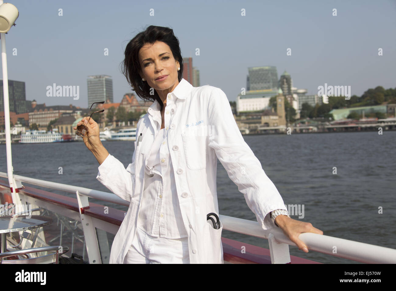 The ARD TV series 'Notruf Hafenkante' - Photocall Featuring: Gerit Kling Where: Hamburg, Germany When: 16 Sep 2014 Stock Photo