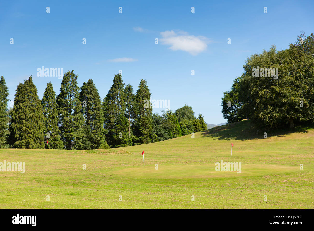 Bowness on Windermere Golf mini golf course Cumbria Lake District a