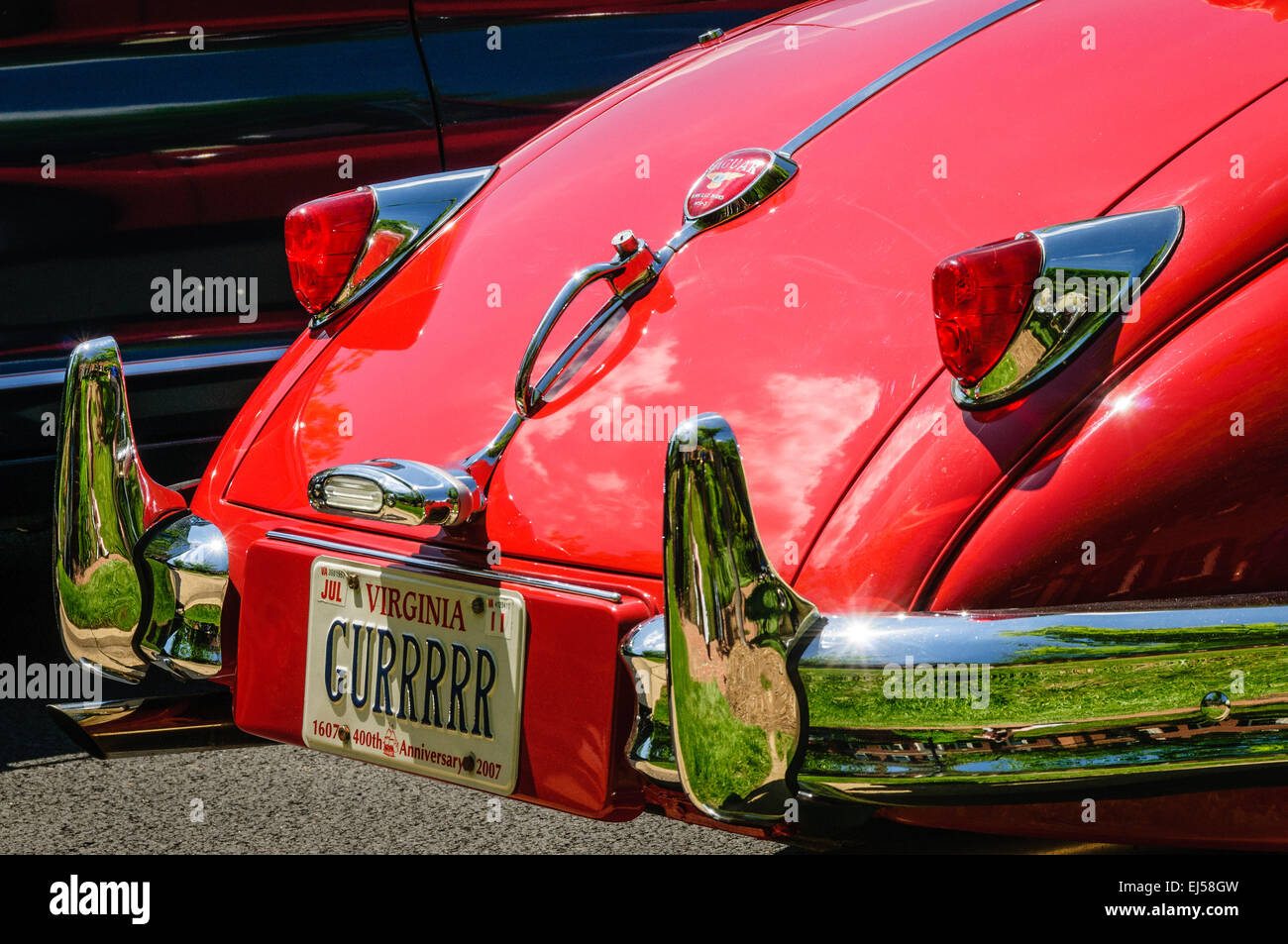 1957 Jaguar Xk140 Antique Car Show Armstrong Street Old Town Fairfax Virginia Stock Photo Alamy