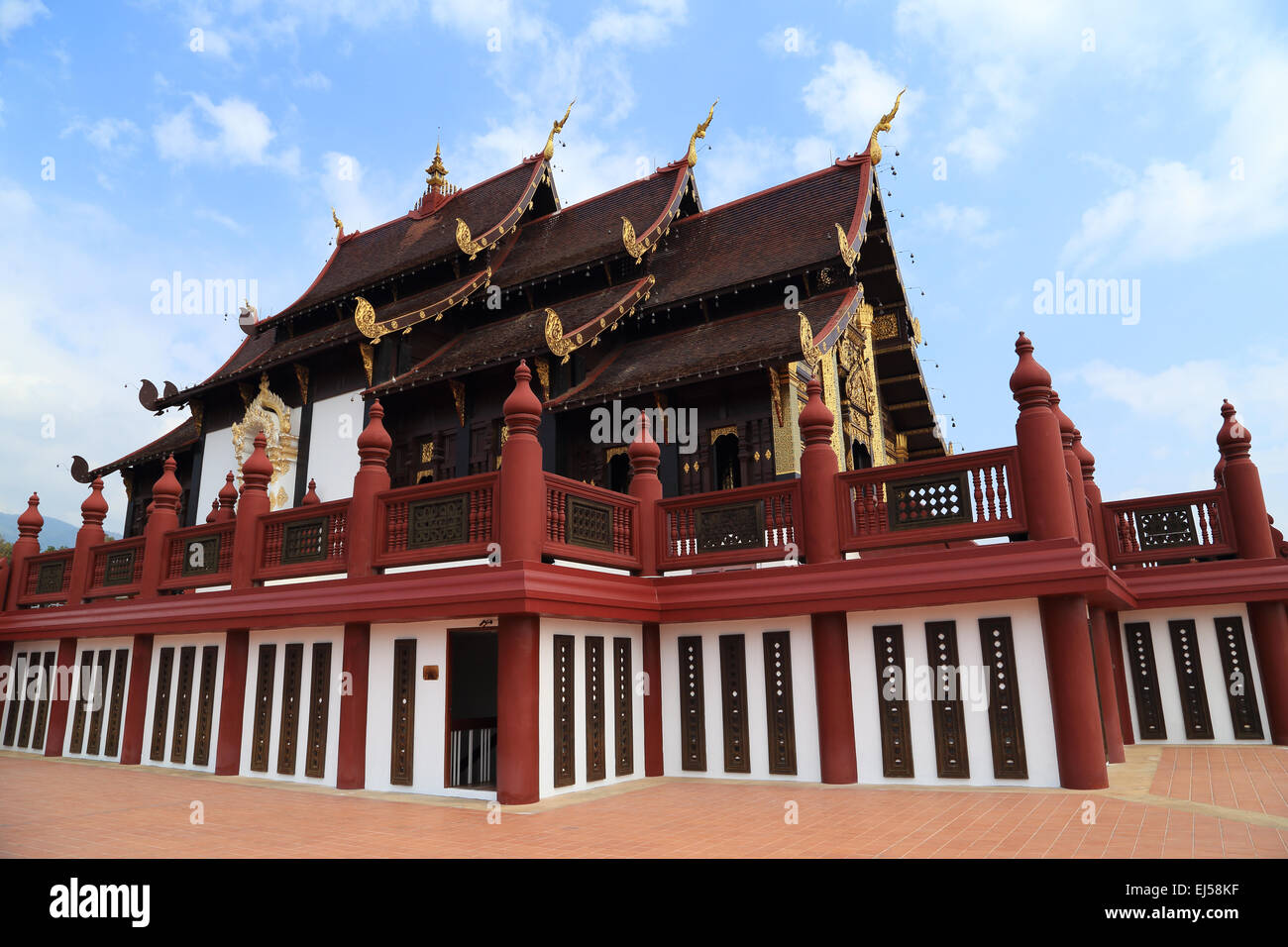 Royal Park Rajapruek Hor Kam Luang In Chaing Mai Thailand Stock   Royal Park Rajapruek Hor Kam Luang In Chaing Mai Thailand EJ58KF 