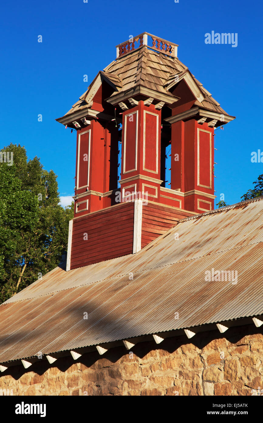 Antique firestation, Ridgway, Colorado, USA Stock Photo