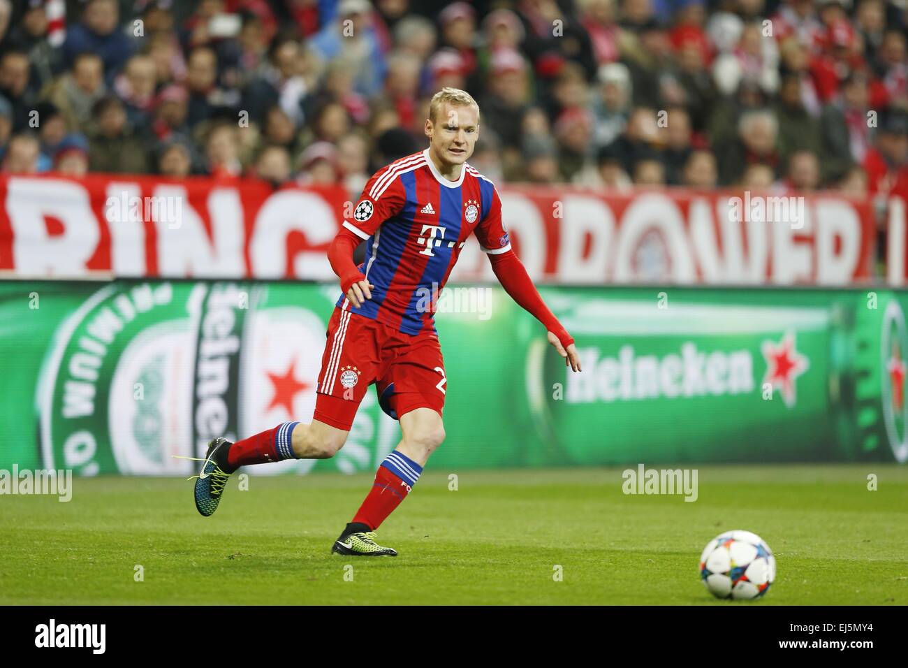 Munchen, Germany. 11th Mar, 2015. Sebastian Rode (Bayern) Football ...