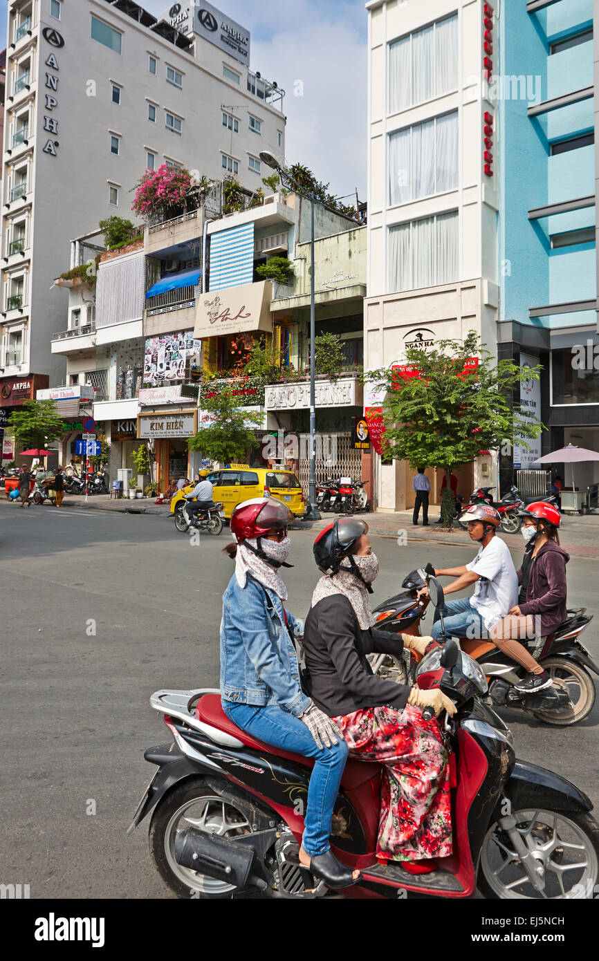 District 1, Ho Chi Minh City, Vietnam. Stock Photo