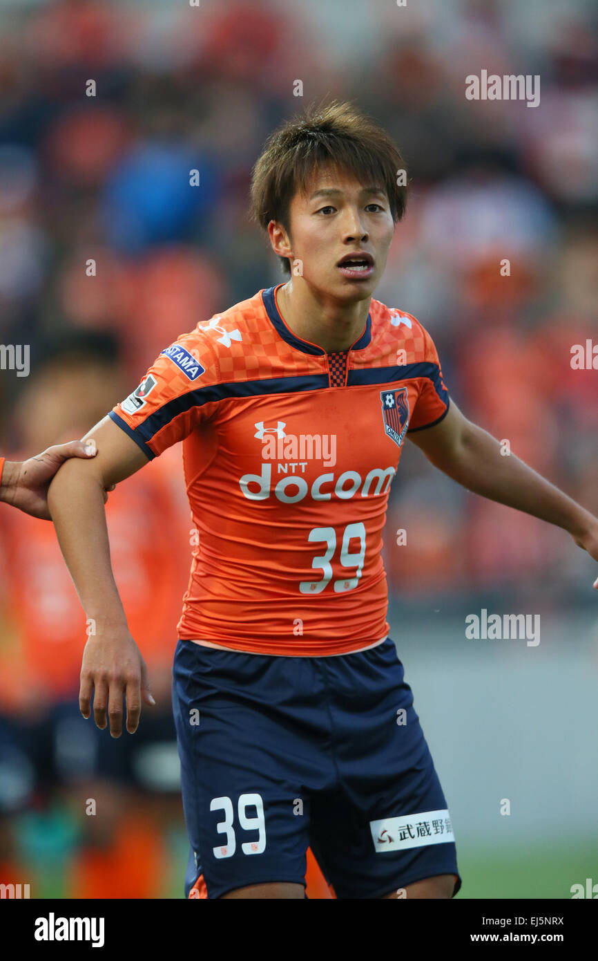 Jin Izumisawa Ardija March 21 15 Football Soccer 15 J2 League Match Between Omiya Ardija 2 1 Kyoto Sanga At Nack5 Stadium Omiya Saitama Japan Photo By Yutaka Aflo Sport 1040 Stock Photo Alamy