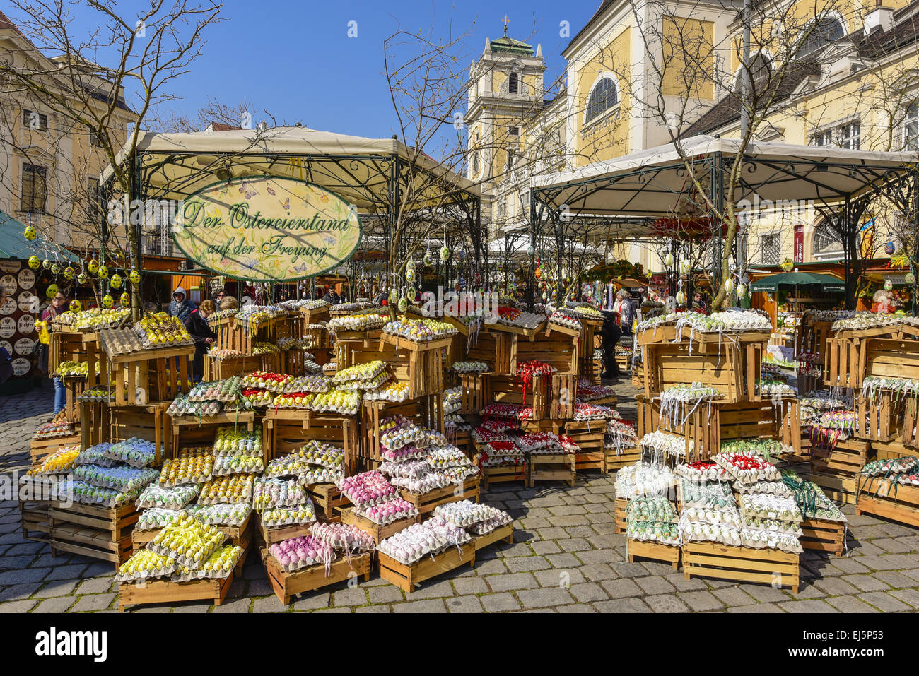Vienna, Freyung, Altwiener Ostermarkt, Viennese Easter Market, Austria
