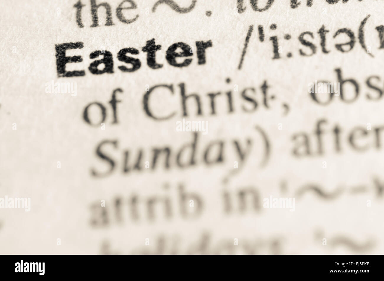 what is the definition of easter