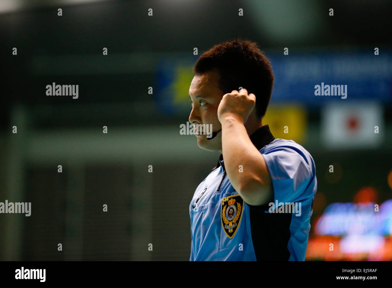Tokyo Japan 21st Mar 15 Referee Handball Ana Cup Japan Handball League Play Off Mens Semi Final Between Toyota Auto Body Brave Kings 23 26 Daido Steel Phenix At Komazawa Gymnasium In Tokyo Tokyo Japan 21st Mar 15 Referee Handball Ana Cup Japan Handball League Play Off Mens Semi Final Between Toyota Auto Body Brave Kings 23 26 Daido Steel Phenix At Komazawa Gymnasium In Tokyo