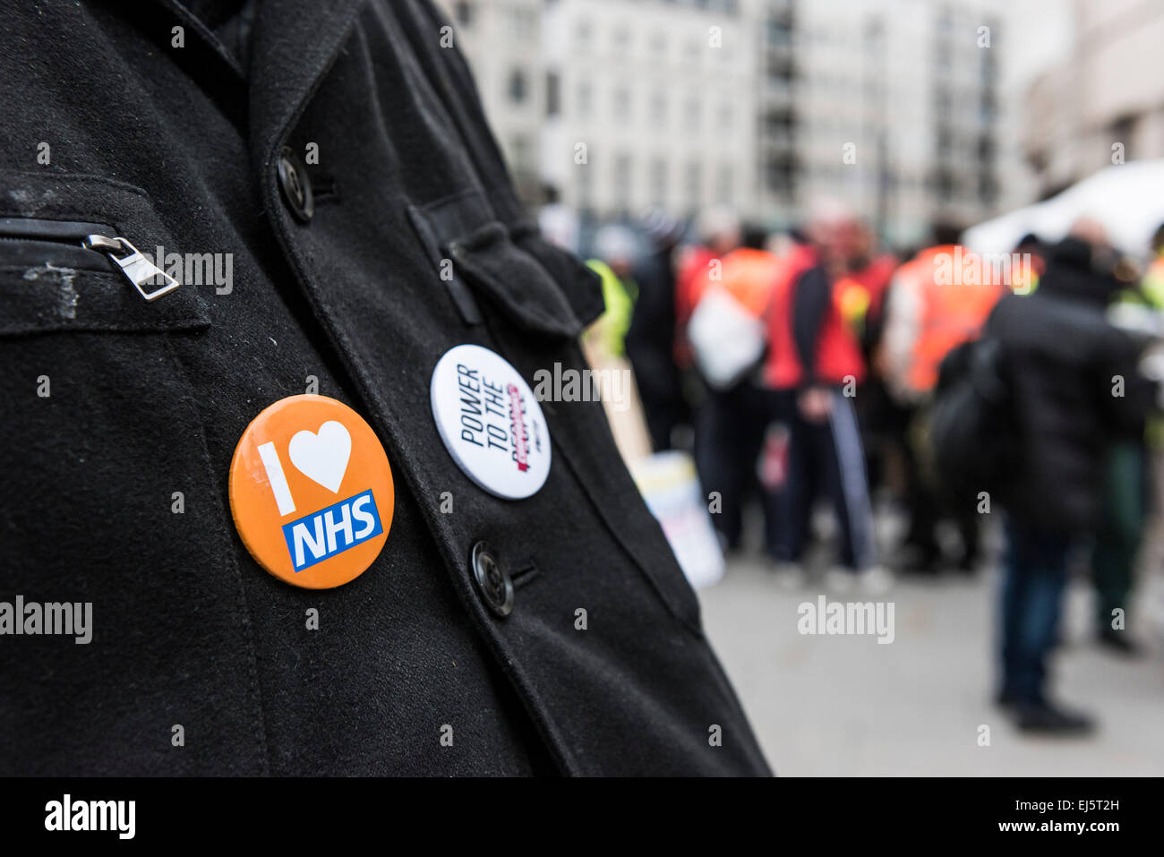 A national demonstration against racism and fascism organised by Stand Up To Racism. Stock Photo