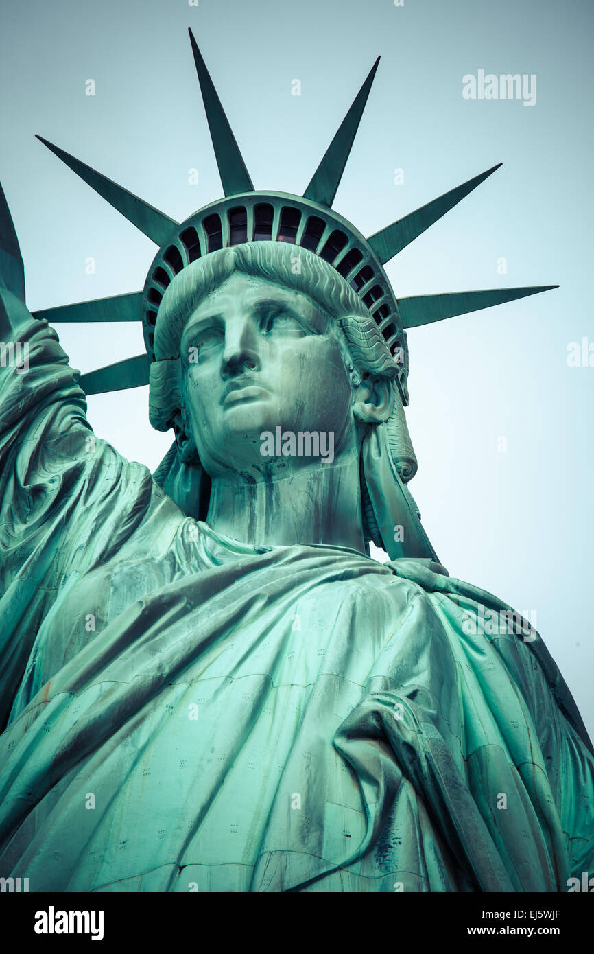The Statue of Liberty at New York City Stock Photo Alamy