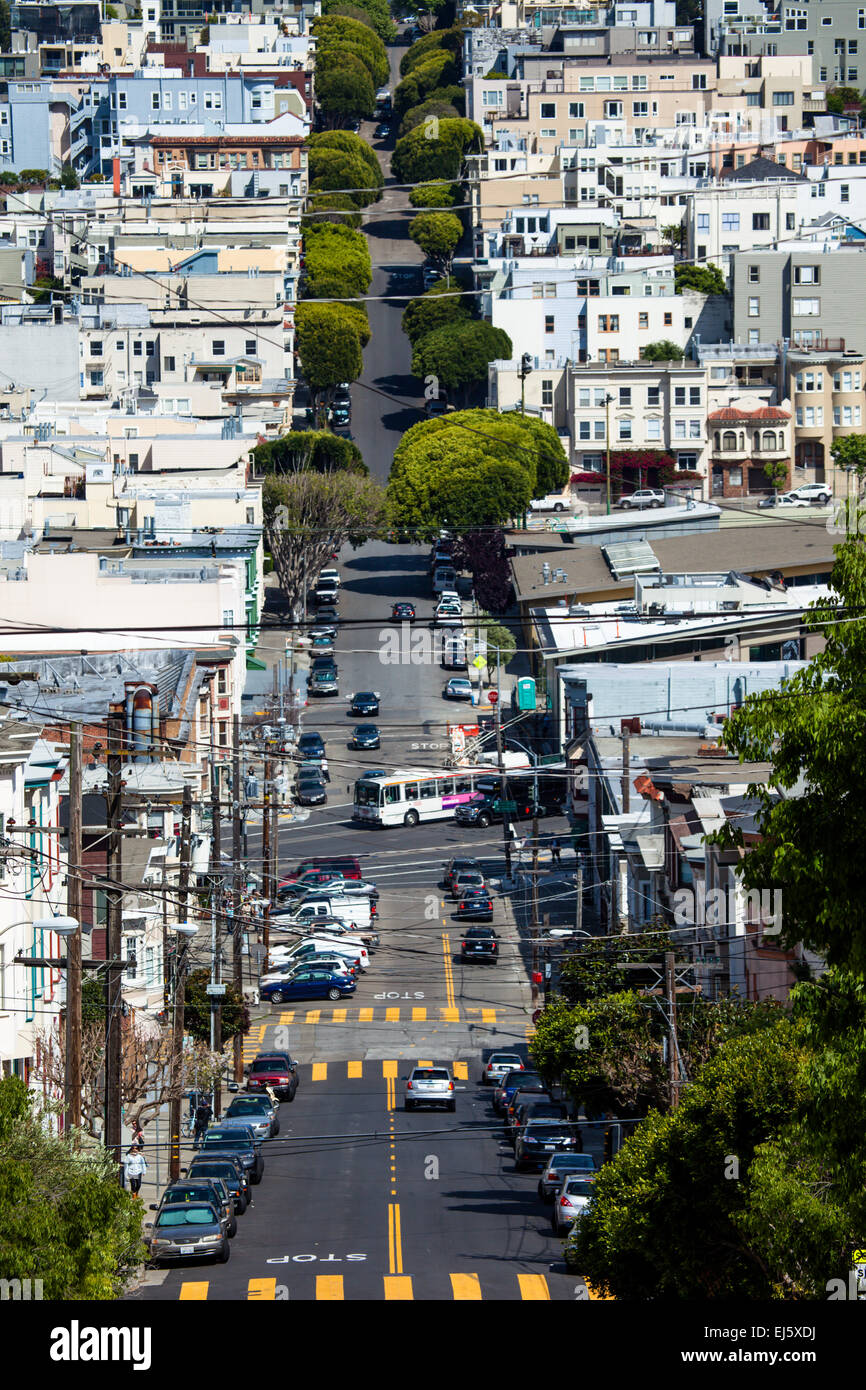 San Francisco street view Stock Photo Alamy