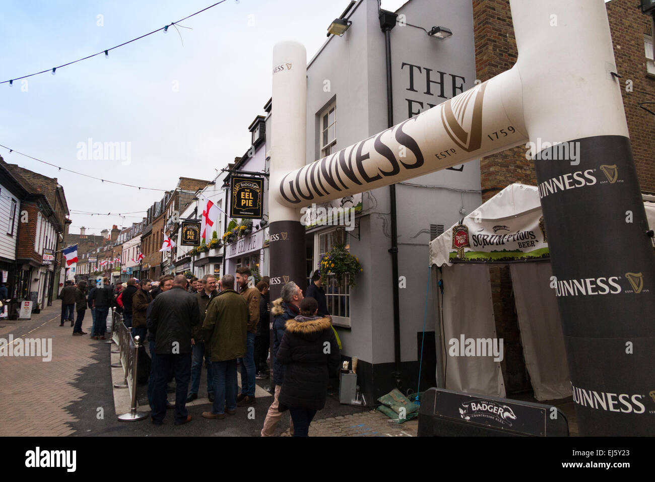 The Eel Pie pub / public house / tavern in Twickenham, popular with