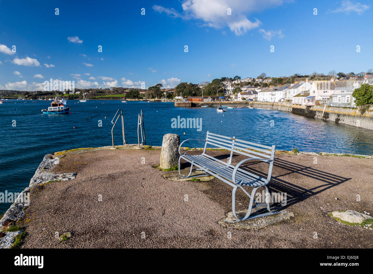 The coastal village of Flushing on the Penryn River, Part of the