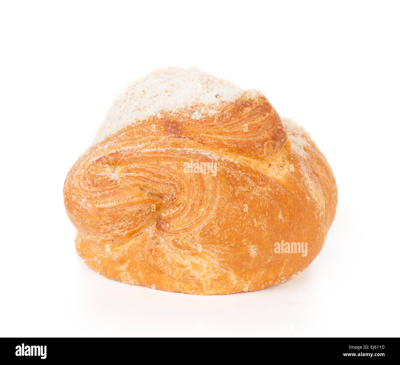Puff pastry isolated on the white background Stock Photo - Alamy