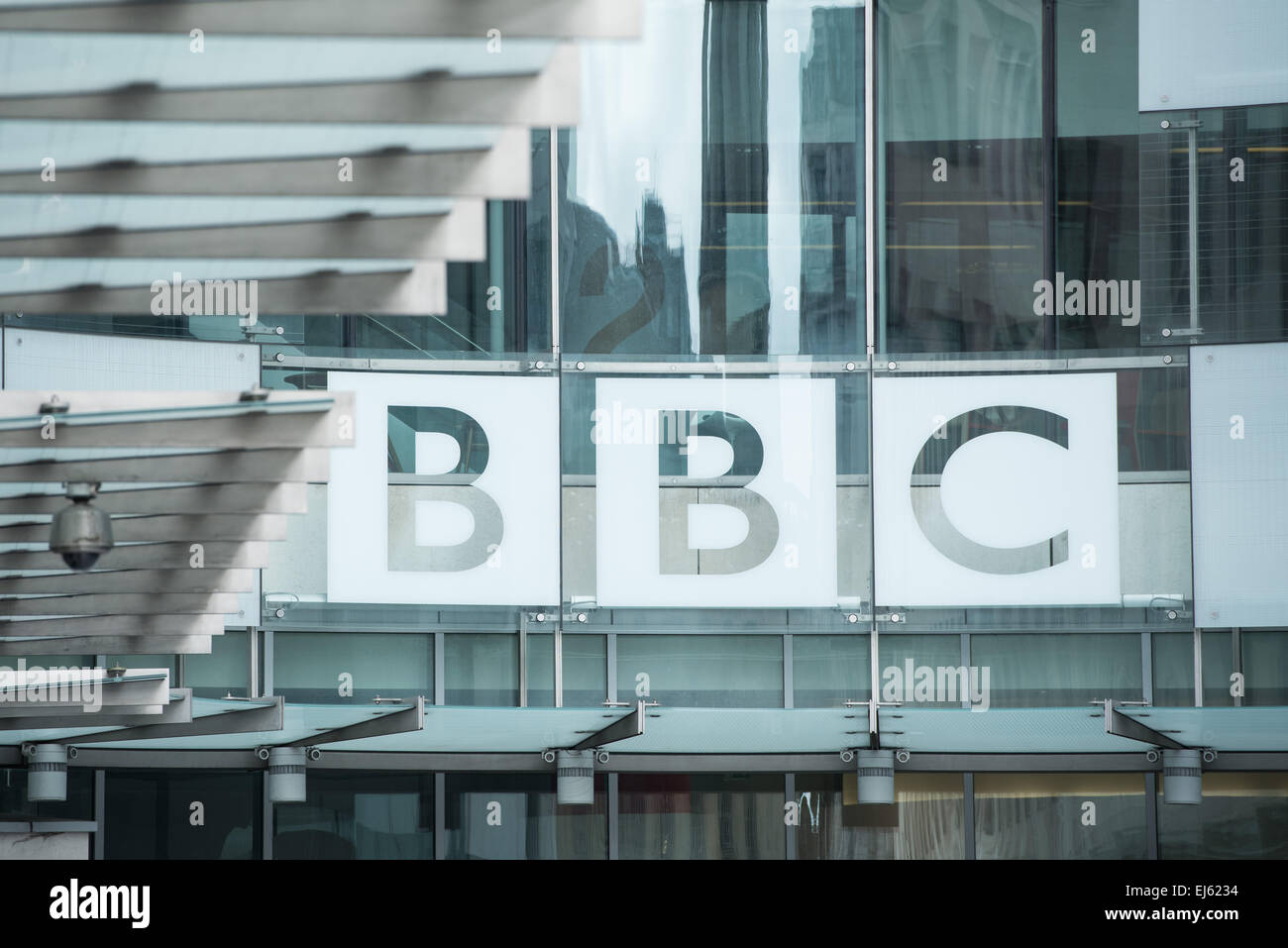 London, UK. 22nd Mar, 2015. General views of the BBC Broadcasting House courtyard in Central London, on Sunday March 22, 2015. Credit:  Heloise/Alamy Live News Stock Photo