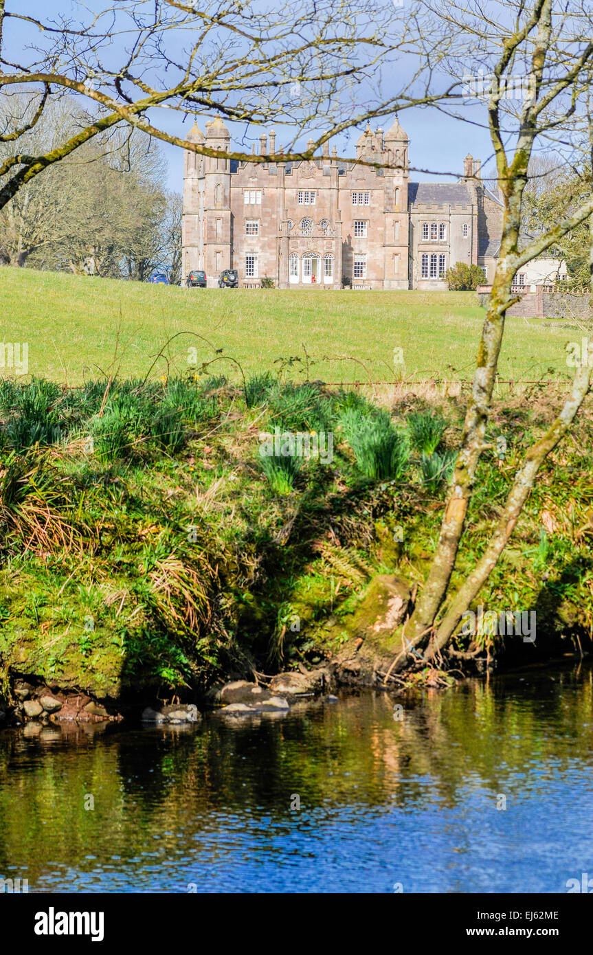 Glenarm Castle, County Antrim, Northern Ireland Stock Photo