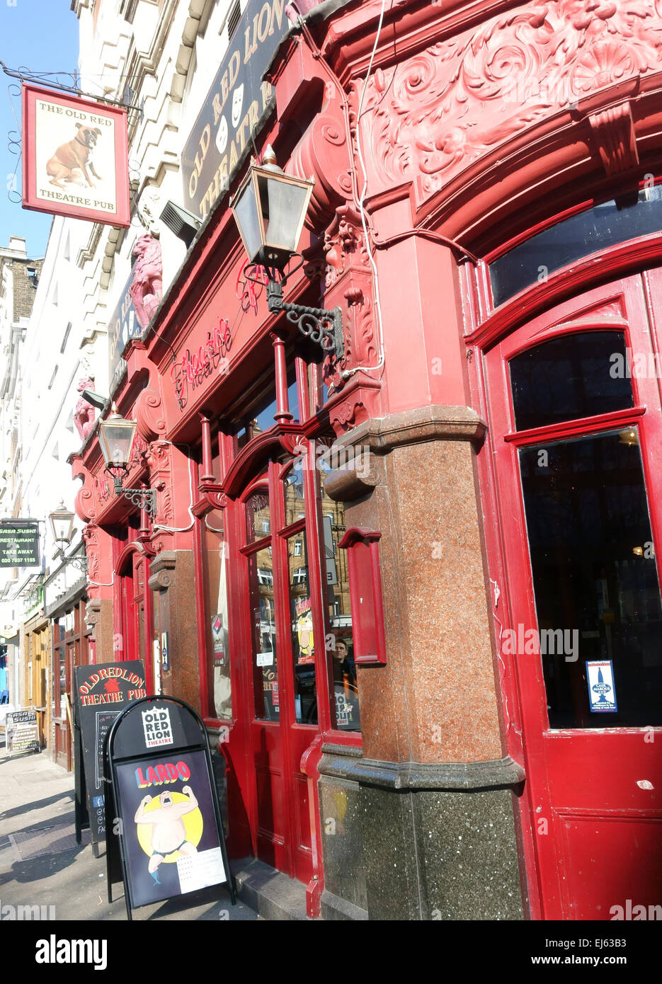 Old Red Lion Pub And Theatre Islington London Celebrates 600th