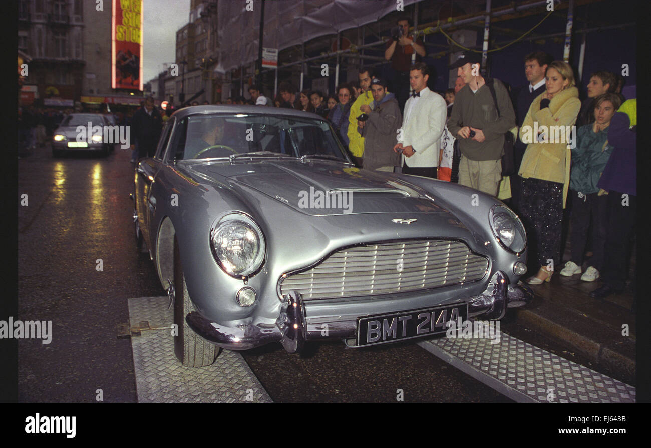 29 02 2000, Aston Martin DB5 Bonds car original in London Stock Photo