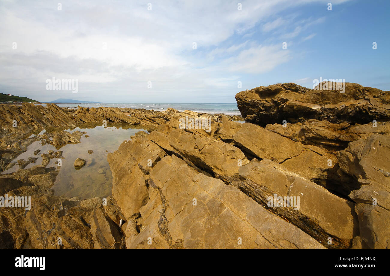 Rocky sea structure hi-res stock photography and images - Alamy