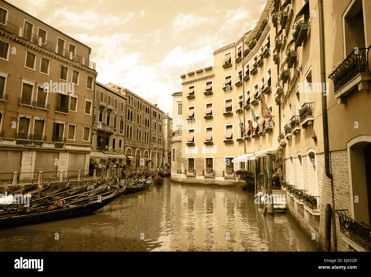 Venice water canal hi-res stock photography and images - Alamy
