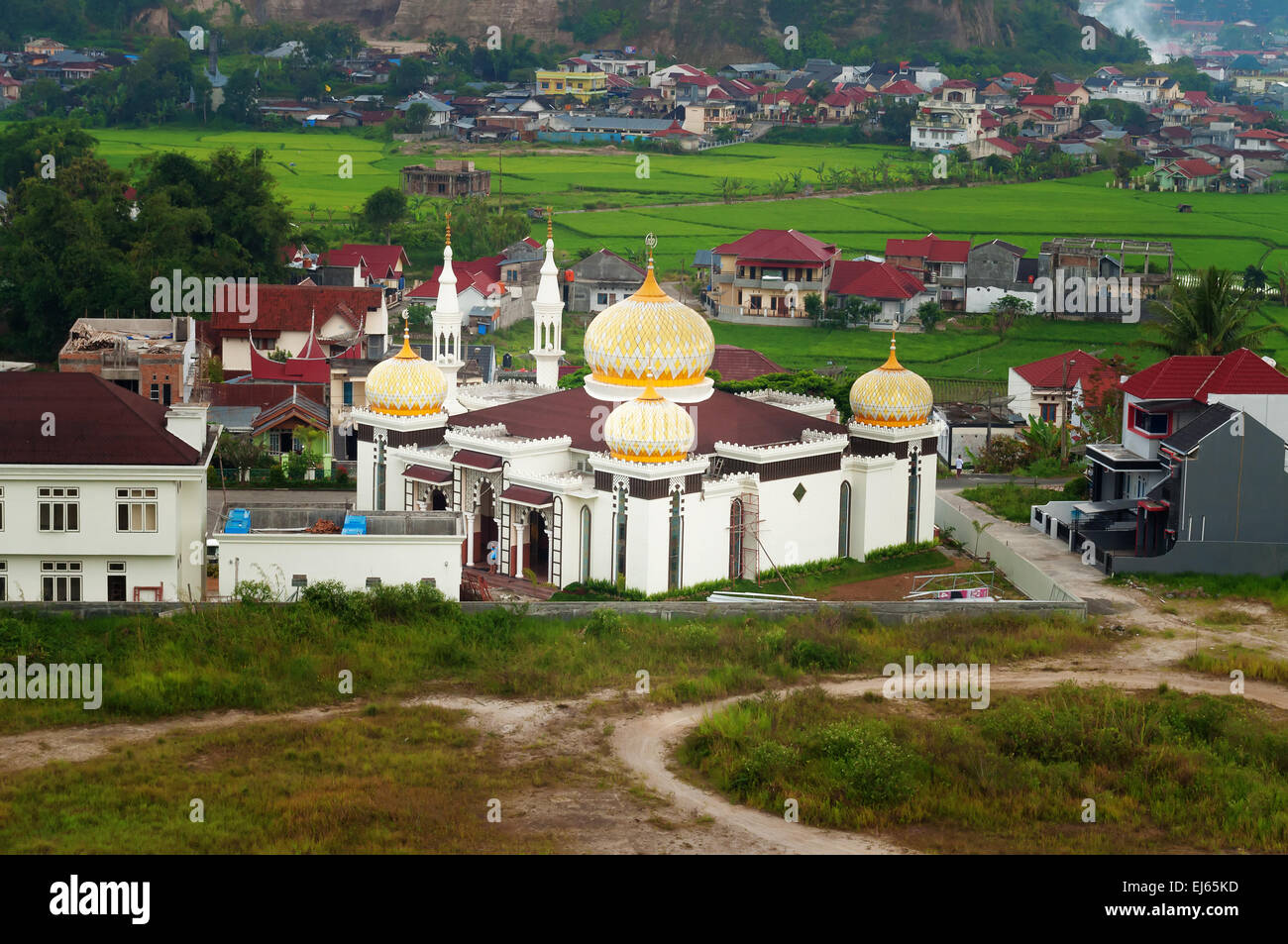 Mosque in Bukittinggi. Sumatra. Indonesia Stock Photo