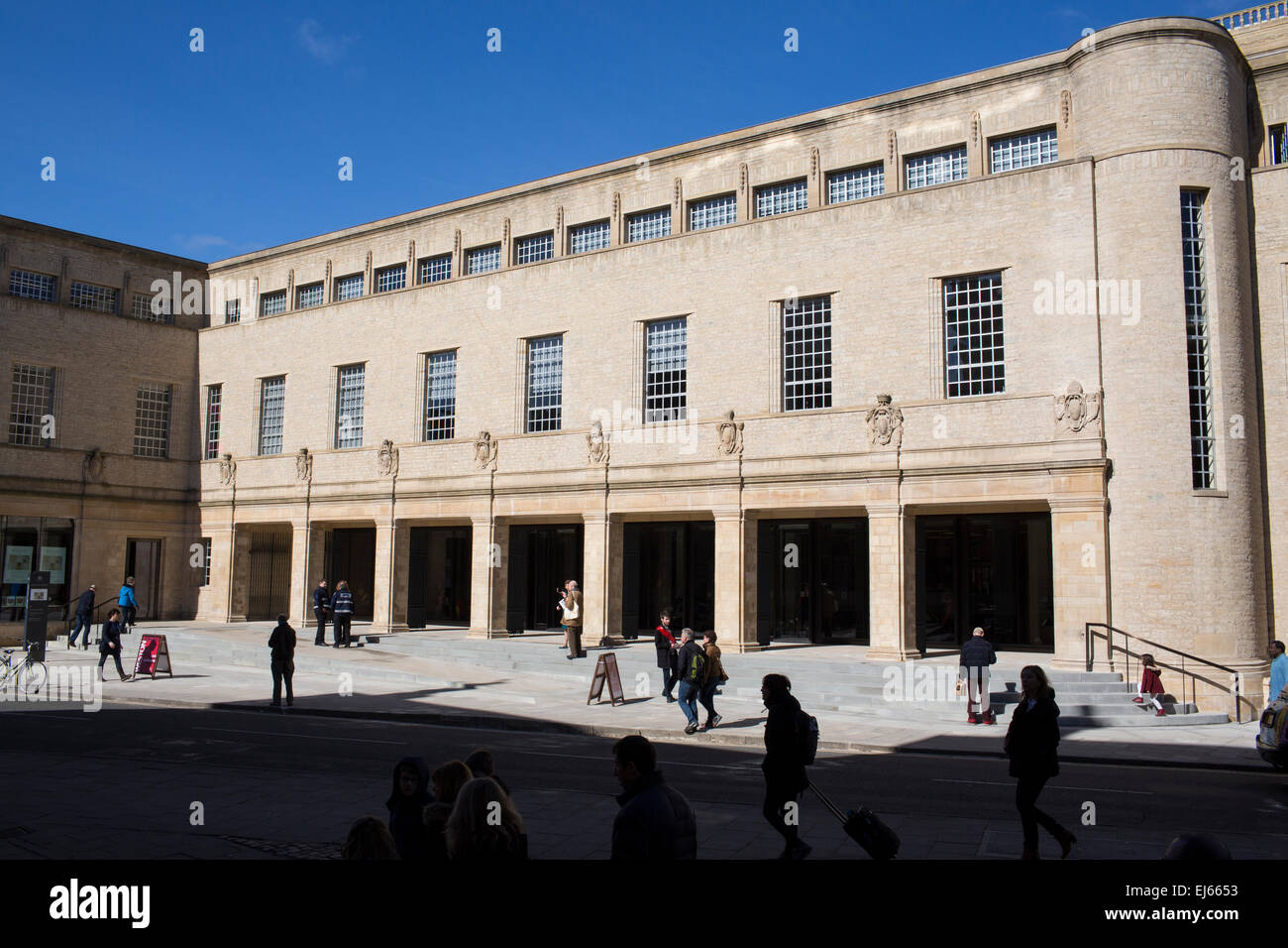 Weston Library in Oxford, England Stock Photo